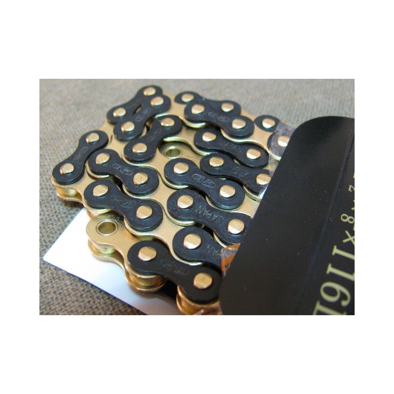 IZUMI Jet Black chaine Black-Gold IZUMI Jet Black chaine Black-Gold