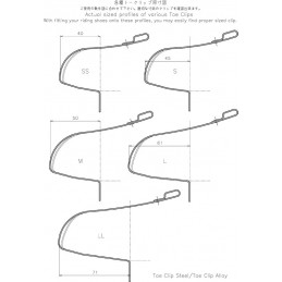 MKS Toe-clip Steel