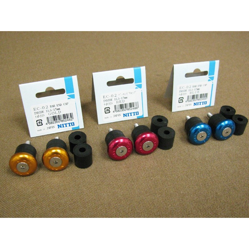 NITTO Bar-end locking plug 22mm Couleur