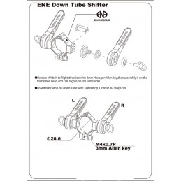 ENE Down Tube Shifter