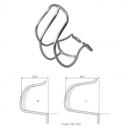 MKS Cage Clip Half